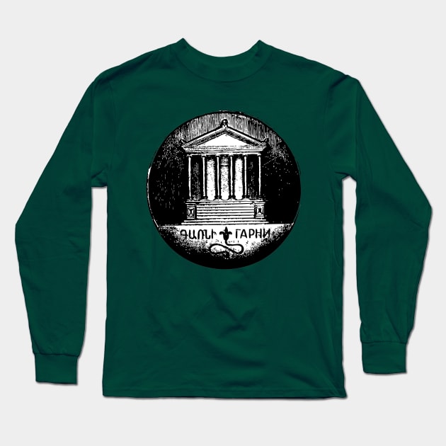 Garni Temple Long Sleeve T-Shirt by armeniapedia